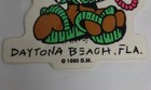 Salty Dog Surf Shop Daytona Beach Vintage Surfing Sticker 1980