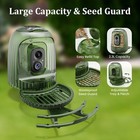 Smart Bird Feeder With Camera Solar Powered  Auto Capture 2 5k Videos
