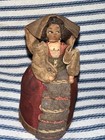 Antique Miniature Cloth Pin Cushion Doll