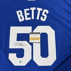 Mookie Betts Signed Jersey  50 Autographed La Dodgers W coa
