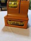 Vintage Uncle Sam s 3 Coin Cash Register Bank Tin Metal Used
