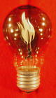 Vintage Glowlamp  Flame