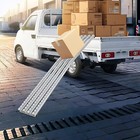 Collocatable Unloading Conveyor Portable Stainless Steel Rail Ramp 78 7 11 8inch