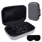 Carrying Case With Lens Cover Waterproof Mesh Pocket For Meta Quest 3 Vr Headset