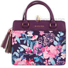 Forro Para Biblia Grande Para Mujer - Bendecida Estilo Cartera - Morado Floral