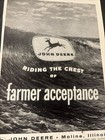 1959 John Deere Tractors Ad Vintage Antique Models 330 430 435 530 630 730 830
