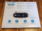 Escort Max 360 Laser Radar Detector Gps  Directional Alerts  Dual Antenna   Niob