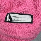Eddie Bauer Girls Xl Pink Teddy Sherpa Fleece Full Zip Hoodie Jacket Outdoor