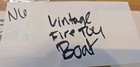 N6 Vintage Fire Toy Boat Plastic See Details  Us Seller 