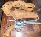 Vintage Mattel Fanner 50 Holster W  45 Peacemaker Replica Non Firing  