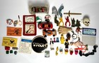 Junk Drawer Lot Vintage Toys Treasure Game Pieces Legos Figures Over 40 Pieces
