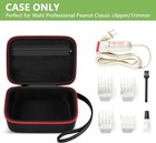 Wahl Professional Peanut Classic Clipper trimmer Case Reliable Hard Material