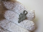 Rare Ancient Viking Bronze Engraved Women s Amulet Pendant Ix - Xii Ad 