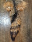 Nice Beautiful Gray Fox Fresh Tanned Hide Super Soft  Leather Craft Pelt Fur 