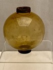 Antique Lightning Rod Gold Glass Ball For Weathervane Cole Bros Pat Dec 12 1893