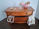 Vtg Salesman Sample Apprentice Dolls Miniature Dresser Jewelry Box Apothecary