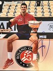 Novak Djokovic Signed 11x14 French Open 23 Grand Slam Photo Tennis Icon Beckett