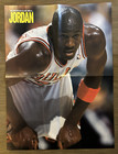 Rare 1990 s Chicago Bulls Michael Jordan 15 5  X 21  Double-sided Poster