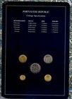 Coin Sets Of All Nations Portugal Portuguese 1986-1988 Unc 50 20 1 Escudos 1988