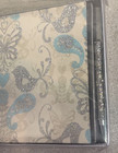 New Pier 1 Guest Book 60 Pages W  Pen Love Birds Butterflie Blue Silver Sparkles