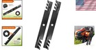 2-pack Mulching Blades For 42  Lawn Tractors - Craftsman  Husqvarna