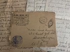 2 Wwi Aef Letter Md Base Hosp 48  Inspection  Turn In Helmets  No Mail 