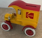 1905  Delivery Car Kodak Diecast Bank 1988 Ertl  9985
