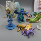 Fairy Garden Miniature Dollhouse Accessories Dragon Wizard Toys Fantasy Fairie
