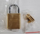 American Lock Solid Brass Padlock A3650w0 Without Cylinder  or Key  - New Sealed