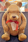 Walt Disney Charpente Winnie The Pooh Lot  Lg bear  2 Badges  Card ruler   More