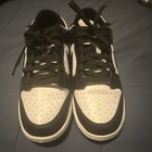 Nike Men s Black white Colorblock Low-top Lace-up Rubber Sole Sneakers
