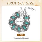 Vintage Turquoise Bracelet Bracelet For Women 8 6  22cm  Green