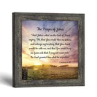 The Prayer Of Jabez Framed Wall Art  Christian Wall Decor  Bible Verse Wall Art