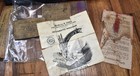 Rare Antique Original Willcox   Gibbs Sewing Machine W Foot Pedal   Case