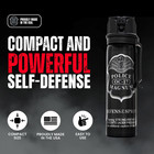 3 Police Magnum Pepper Spray 4 Ounce Flip Top Belt Clip Stream Defense Security