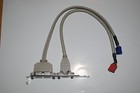 New  Asus  Evga Universal 2 Port Usb 2 0   1 Port Firewire 1394 Rear Bracket