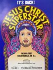 Jesus Christ Superstar The Palace Theatre Manchester Window Poster 1986 - Vgc