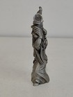  rare  Spoontiques Vintage 1987 Pewter Wizard W  Crystal   Dragon Staff