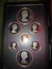 1984 Canada Royal Canadian Mint - 7 Coin Double Dollar Proof Set  Case Box   Coa