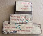 Antique Vtg Boxing Boxer Sports Letterpress Printing Press Wood Block Stamp