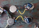 Les Paul 50s Wiring Harness Bourns 500k Pots 27mm Long Shafts  027 Kelllingsound