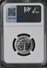 1957 Silver Proof  Quarter Ngc Pf67