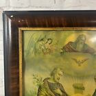 Vintage Religious Christian Art Wall Decor Print 20 5    X 24   