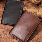 Genuine Leather Passport Holder Cover Wallet - Rfid Blocking Travel Essentials F