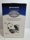 New In Sealed Box  Plantronics S11 Telephone Headset Silver Black Headband
