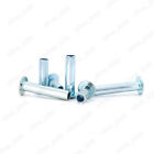 Galvanized Steel Oval Head Semi Tubular Rivets M3 M4 M5 M6
