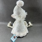 Jellycat Snowflake Elf Stuffed Plush Medium White   Gold Christmas With Tags