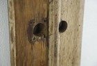 Vintage Beveled Full Glass Oak Double Doors 63 75 X 32 625