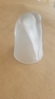Vintage Mckee Frosted Glass Bottoms Up Shot Glass Cup Nude Lady Pat  77725