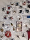 Lot Of 107 Mixed Pins Vfw Military Veteran Service Pins -j